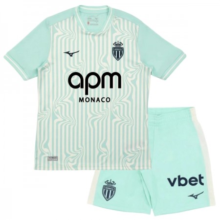 Jalkapallo Peliasut AS Monaco Lasten Kolmas Pelipaita 2026-27 Lyhythihainen Jalkapallo Peliasut AS Monaco Lasten Kolmas Pelipaita 2026-27 Lyhythihainen