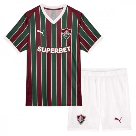 Jalkapallo Peliasut Fluminense FC Lasten Koti Pelipaita 2026-27 Lyhythihainen Jalkapallo Peliasut Fluminense FC Lasten Koti Pelipaita 2026-27 Lyhythihainen