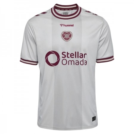 Jalkapallo Peliasut Heart of Midlothian Vieras Pelipaita 2026-27 Lyhythihainen Jalkapallo Peliasut Heart of Midlothian Vieras Pelipaita 2026-27 Lyhythihainen