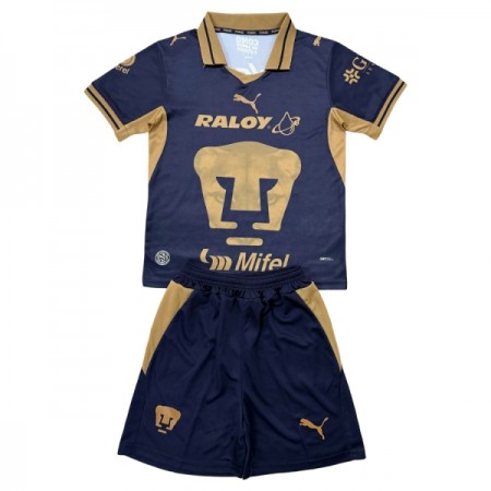 Jalkapallo Peliasut Pumas UNAM Lasten Koti Pelipaita 2026-27 Lyhythihainen