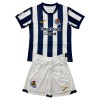 Jalkapallo Peliasut Real Sociedad Lasten Koti Pelipaita 2026-27 Lyhythihainen Jalkapallo Peliasut Real Sociedad Lasten Koti Pelipaita 2026-27 Lyhythihainen
