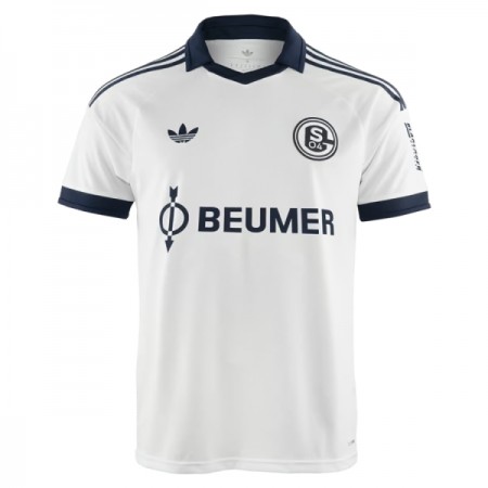 Jalkapallo Peliasut Schalke 04 Vieras Pelipaita 2026-27 Lyhythihainen Jalkapallo Peliasut Schalke 04 Vieras Pelipaita 2026-27 Lyhythihainen