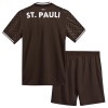 Jalkapallo Peliasut St Pauli Lasten Koti Pelipaita 2026-27 Lyhythihainen