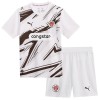 Jalkapallo Peliasut St Pauli Lasten Vieras Pelipaita 2026-27 Lyhythihainen