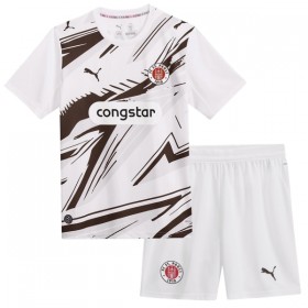 Jalkapallo Peliasut St Pauli Lasten Vieras Pelipaita 2026-27 Lyhythihainen