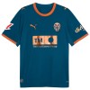 Jalkapallo Peliasut Valencia CF Vieras Pelipaita 2026-27 Lyhythihainen
