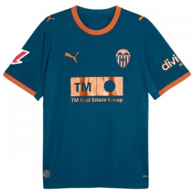 Jalkapallo Peliasut Valencia CF Vieras Pelipaita 2026-27 Lyhythihainen