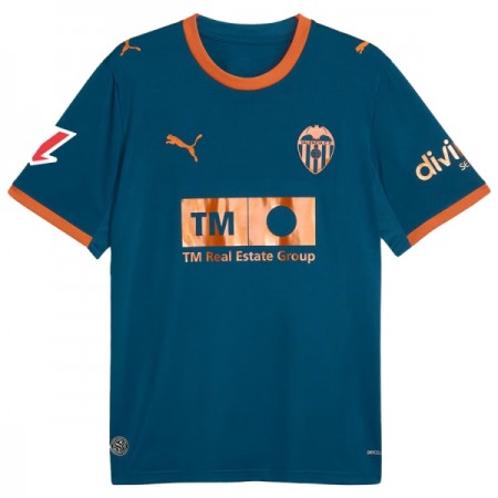 Jalkapallo Peliasut Valencia CF Vieras Pelipaita 2026-27 Lyhythihainen