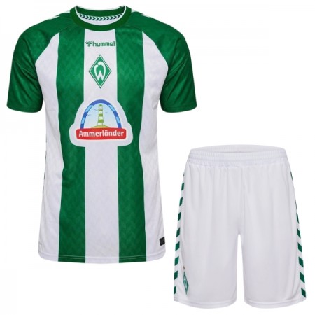Jalkapallo Peliasut Werder Bremen Lasten Koti Pelipaita 2026-27 Lyhythihainen