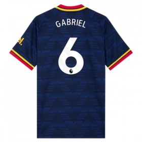 Jalkapallo Peliasut Arsenal Gabriel 6 Vieras Pelipaita 2026-27 Lyhythihainen