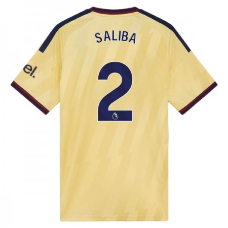 Jalkapallo Peliasut Arsenal Saliba 2 Kolmas Pelipaita 2026-27 Lyhythihainen