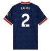 Jalkapallo Peliasut Arsenal Saliba 2 Vieras Pelipaita 2026-27 Lyhythihainen Jalkapallo Peliasut Arsenal Saliba 2 Vieras Pelipaita 2026-27 Lyhythihainen