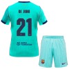 Jalkapallo Peliasut FC Barcelona Frenkie de Jong 21 Lasten Kolmas Pelipaita 2026-27 Lyhythihainen