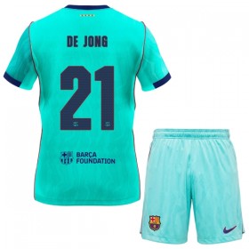 Jalkapallo Peliasut FC Barcelona Frenkie de Jong 21 Lasten Kolmas Pelipaita 2026-27 Lyhythihainen