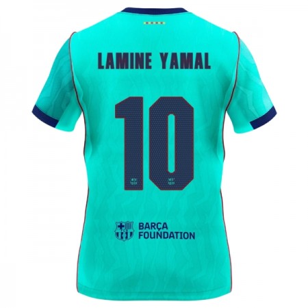 Jalkapallo Peliasut FC Barcelona Lamine Yamal 10 Kolmas Pelipaita 2026-27 Lyhythihainen