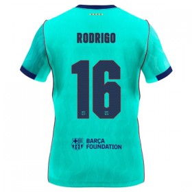 Jalkapallo Peliasut FC Barcelona Rodrigo 16 Kolmas Pelipaita 2026-27 Lyhythihainen