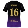 Jalkapallo Peliasut FC Barcelona Rodrigo 16 Lasten Vieras Pelipaita 2026-27 Lyhythihainen