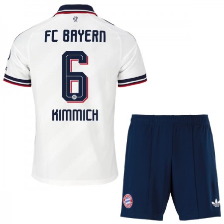 Jalkapallo Peliasut FC Bayern München Kimmich 6 Lasten Vieras Pelipaita 2026-27 Lyhythihainen