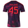 Jalkapallo Peliasut FC Bayern München Pavlovic 45 Kolmas Pelipaita 2026-27 Lyhythihainen Jalkapallo Peliasut FC Bayern München Pavlovic 45 Kolmas Pelipaita 2026-27 Lyhythihainen