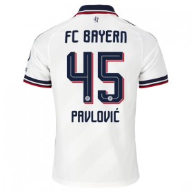 Jalkapallo Peliasut FC Bayern München Pavlovic 45 Vieras Pelipaita 2026-27 Lyhythihainen