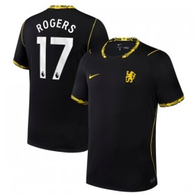 Jalkapallo Peliasut Chelsea Rogers 17 Vieras Pelipaita 2026-27 Lyhythihainen
