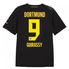 Jalkapallo Peliasut Borussia Dortmund Guirassy 9 Vieras Pelipaita 2026-27 Lyhythihainen