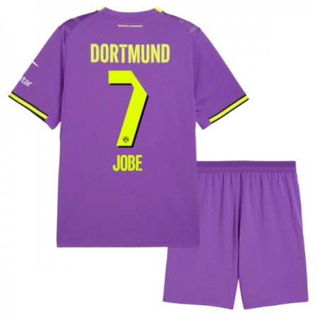 Jalkapallo Peliasut Borussia Dortmund Jobe 7 Lasten Kolmas Pelipaita 2026-27 Lyhythihainen