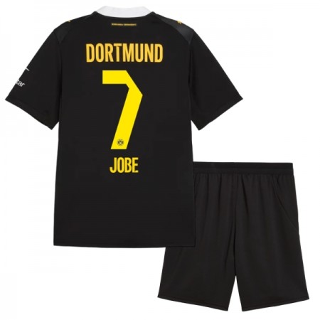 Jalkapallo Peliasut Borussia Dortmund Jobe 7 Lasten Vieras Pelipaita 2026-27 Lyhythihainen Jalkapallo Peliasut Borussia Dortmund Jobe 7 Lasten Vieras Pelipaita 2026-27 Lyhythihainen