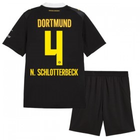 Jalkapallo Peliasut Borussia Dortmund N. Schlotterbeck 4 Lasten Vieras Pelipaita 2026-27 Lyhythihainen