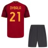 Jalkapallo Peliasut AS Roma Dybala 21 Lasten Koti Pelipaita 2026-27 Lyhythihainen