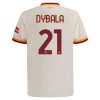Jalkapallo Peliasut AS Roma Dybala 21 Vieras Pelipaita 2026-27 Lyhythihainen