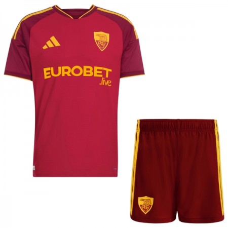 Jalkapallo Peliasut AS Roma Lasten Koti Pelipaita 2026-27 Lyhythihainen