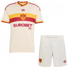 Jalkapallo Peliasut AS Roma Lasten Vieras Pelipaita 2026-27 Lyhythihainen