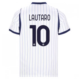 Jalkapallo Peliasut Inter Milan Lautaro 10 Vieras Pelipaita 2026-27 Lyhythihainen