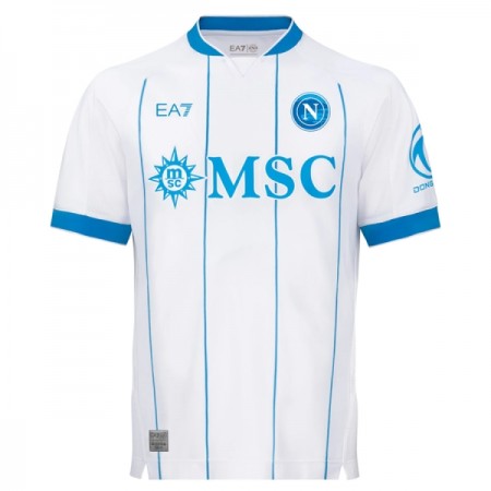 Jalkapallo Peliasut SSC Napoli Vieras Pelipaita 2026-27 Lyhythihainen