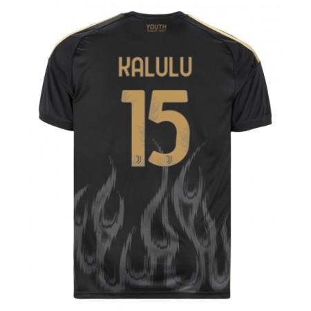 Jalkapallo Peliasut Juventus Kalulu 15 Kolmas Pelipaita 2026-27 Lyhythihainen