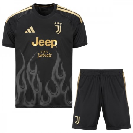 Jalkapallo Peliasut Juventus Lasten Kolmas Pelipaita 2026-27 Lyhythihainen
