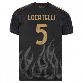 Jalkapallo Peliasut Juventus Locatelli 5 Kolmas Pelipaita 2026-27 Lyhythihainen