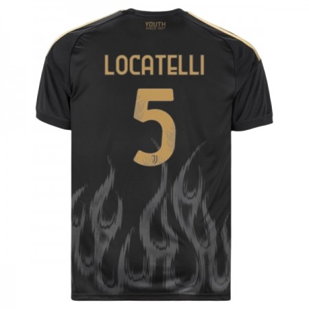 Jalkapallo Peliasut Juventus Locatelli 5 Kolmas Pelipaita 2026-27 Lyhythihainen