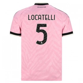 Jalkapallo Peliasut Juventus Locatelli 5 Vieras Pelipaita 2026-27 Lyhythihainen