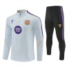 Barcelona Training Huppari Quarter-Zip 2026-27 Valkoinen Barcelona Training Huppari Quarter-Zip 2026-27 Valkoinen
