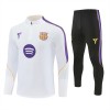 Barcelona Training Huppari Quarter-Zip 2026-27 Valkoinen