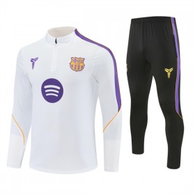 Barcelona Training Huppari Quarter-Zip 2026-27 Valkoinen