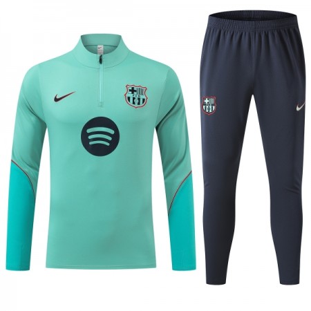 Barcelona Training Huppari Quarter-Zip 2026-27 Vihreä