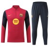 FC Barcelona Training Huppari Quarter-Zip 2026-27 Punainen