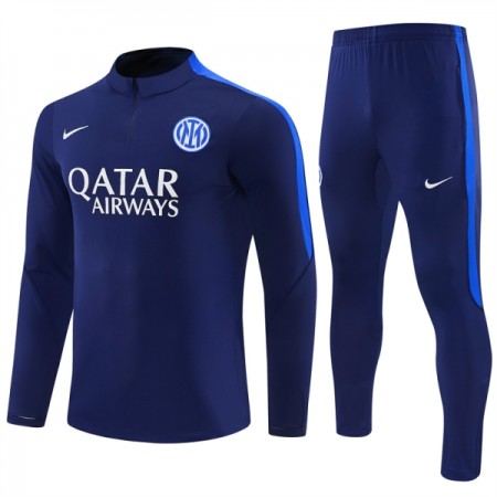Inter Milan Training Huppari Quarter-Zip 2026-27 Sininen