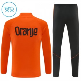 Lasten Alankomaat Training Huppari Quarter-Zip 2026-27 Oranssi