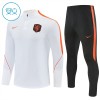 Lasten Alankomaat Training Huppari Quarter-Zip 2026-27 Valkoinen
