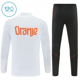 Lasten Alankomaat Training Huppari Quarter-Zip 2026-27 Valkoinen