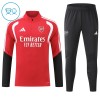 Lasten Arsenal Training Huppari Quarter-Zip 2026-27 Punainen